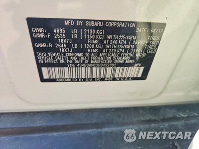 Zdjęcie 13 z 13 samochodu: 2017 SUBARU OUTBACK 2.5I LIMITED VIN:4S4BSANC2H3432882 - miniatura