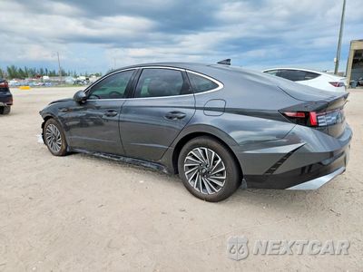 Drugie zdjęcie samochodu z przodu: 2024 HYUNDAI SONATA HYBRID SEL VIN:KMHL34JJ0RA097335 - miniatura
