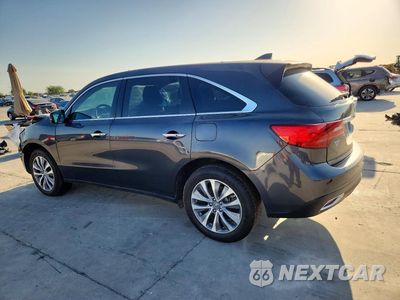 Drugie zdjęcie samochodu z przodu: 2016 ACURA MDX TECHNOLOGY VIN:5FRYD3H4XGB008455 - miniatura
