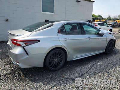 Trzecie zdjęcie samochodu z tyłu: 2021 TOYOTA CAMRY XSE VIN:4T1K61BK8MU031244 - miniatura