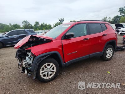 2018 JEEP COMPASS SPORT 3C4NJDAB7JT132154 - główne zdjęcie licytacji z USA - miniatura