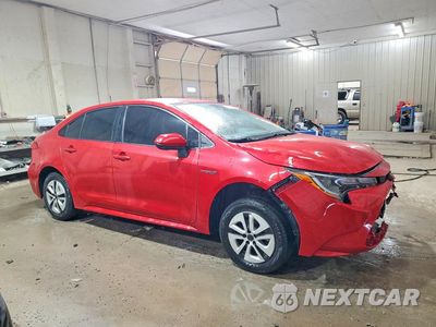Czwarte zdjęcie samochodu z boku: 2021 TOYOTA COROLLA LE VIN:JTDEAMDE3MJ018511 - miniatura