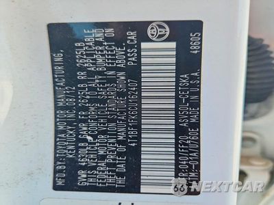 Zdjęcie 12 z 12 samochodu: 2012 TOYOTA CAMRY SE VIN:4T1BF1FK6CU162407 - miniatura