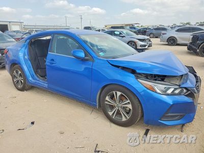 Czwarte zdjęcie samochodu z boku: 2022 NISSAN SENTRA SV VIN:3N1AB8CV7NY243227 - miniatura