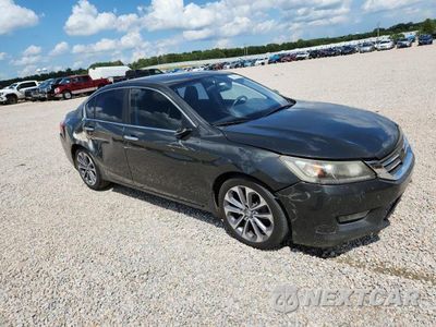 Czwarte zdjęcie samochodu z boku: 2014 HONDA ACCORD SPORT VIN:1HGCR2F55EA221338 - miniatura