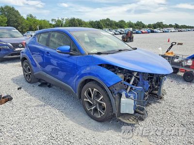 Czwarte zdjęcie samochodu z boku: 2019 TOYOTA C-HR XLE VIN:JTNKHMBX8K1053282 - miniatura