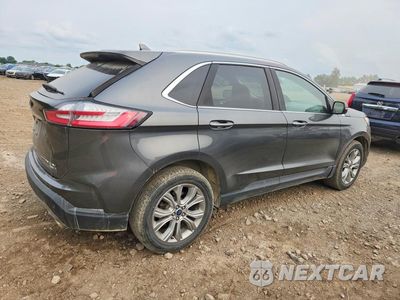 Trzecie zdjęcie samochodu z tyłu: 2019 FORD EDGE TITANIUM VIN:2FMPK4K96KBC61349 - miniatura
