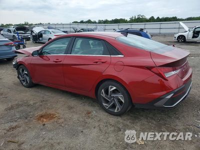 Drugie zdjęcie samochodu z przodu: 2025 HYUNDAI ELANTRA LIMITED VIN:KMHLP4DG7SU054667 - miniatura