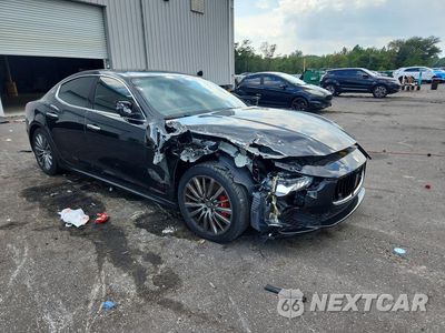 Czwarte zdjęcie samochodu z boku: 2017 MASERATI GHIBLI LUXURY VIN:ZAM57XSL6H1235926 - miniatura
