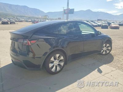 Trzecie zdjęcie samochodu z tyłu: 2023 TESLA MODEL Y VIN:7SAYGAEE6PF873579 - miniatura