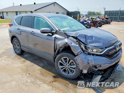 Czwarte zdjęcie samochodu z boku: 2022 HONDA CR-V EX VIN:2HKRW2H52NH636723 - miniatura