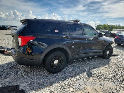 Trzecie zdjęcie samochodu z tyłu: 2021 FORD EXPLORER POLICE INTERCEPTOR VIN:1FM5K8AW8MNA00981 - miniatura