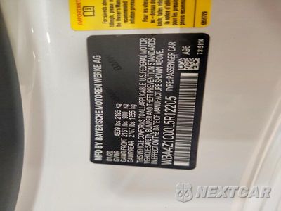 Zdjęcie 12 z 12 samochodu: 2020 BMW 430I VIN:WBA4Z1C00L5R12205 - miniatura
