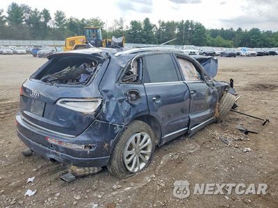 Trzecie zdjęcie samochodu z tyłu: 2017 AUDI Q5 PREMIUM VIN:WA1C2AFP4HA049820 - miniatura