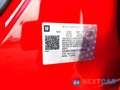 Zdjęcie 12 z 12 samochodu: 2018 CHEVROLET CRUZE LS VIN:1G1BC5SM7J7239141 - miniatura