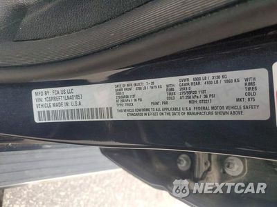 Zdjęcie 12 z 12 samochodu: 2020 RAM 1500 BIG HORN/LONE STAR VIN:1C6RREFT1LN401857 - miniatura