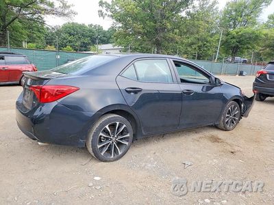 Trzecie zdjęcie samochodu z tyłu: 2019 TOYOTA COROLLA SE VIN:2T1BURHE2KC165431 - miniatura