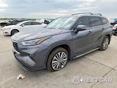 2025 TOYOTA HIGHLANDER PLATINUM 5TDKDRBH5SS576770 - główne zdjęcie licytacji z USA - miniatura