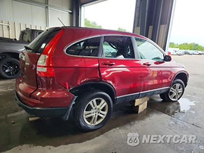 Trzecie zdjęcie samochodu z tyłu: 2010 HONDA CR-V EXL VIN:5J6RE4H79AL094438 - miniatura