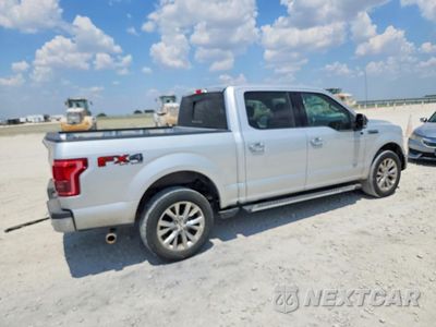 Trzecie zdjęcie samochodu z tyłu: 2017 FORD F150 SUPERCREW VIN:1FTEW1EF6HKC28351 - miniatura