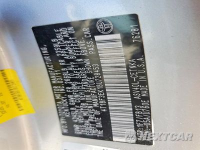 Zdjęcie 12 z 12 samochodu: 2011 TOYOTA CAMRY LE VIN:4T1BF3EK1BU728453 - miniatura