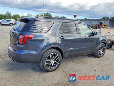 Trzecie zdjęcie samochodu z tyłu: 2017 FORD EXPLORER SPORT VIN:1FM5K8GT5HGB12273 - miniatura