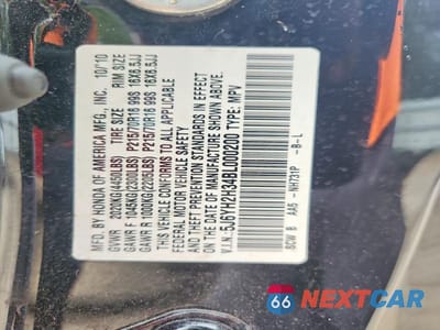 Zdjęcie 14 z 14 samochodu: 2011 HONDA ELEMENT VIN:5J6YH2H34BL000200 - miniatura