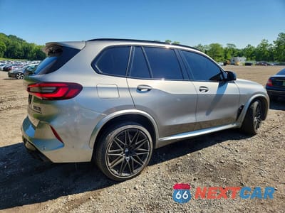 Trzecie zdjęcie samochodu z tyłu: 2020 BMW X5 M VIN:5YMJU0C0XL9D27133 - miniatura