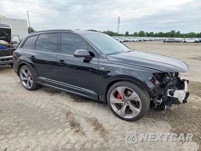 Czwarte zdjęcie samochodu z boku: 2026 AUDI Q7 PRESTIGE VIN:WA1WVBF70TD007663 - miniatura