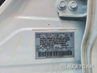Zdjęcie 12 z 12 samochodu: 2025 NISSAN SENTRA SV VIN:3N1AB8CV1SY278941 - miniatura
