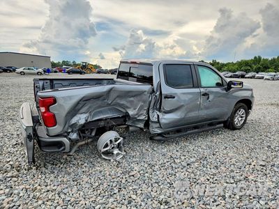 Trzecie zdjęcie samochodu z tyłu: 2025 CHEVROLET SILVERADO C1500 RST VIN:3GCPADED5SG396519 - miniatura