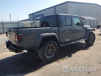 Trzecie zdjęcie samochodu z tyłu: 2020 JEEP GLADIATOR OVERLAND VIN:1C6HJTFG2LL171882 - miniatura