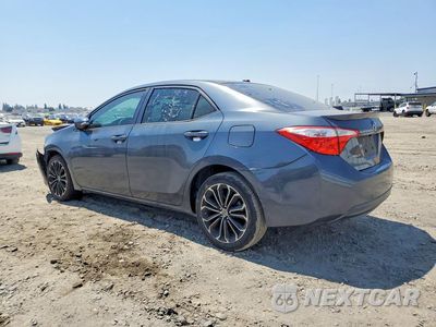 Drugie zdjęcie samochodu z przodu: 2015 TOYOTA COROLLA S PREMIUM VIN:5YFBURHE8FP250229 - miniatura