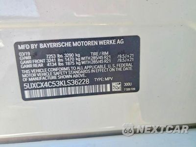 Zdjęcie 13 z 13 samochodu: 2019 BMW X7 XDRIVE50I VIN:5UXCX4C53KLS36228 - miniatura
