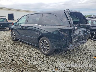 Drugie zdjęcie samochodu z przodu: 2024 HONDA ODYSSEY EXL VIN:5FNRL6H64RB019692 - miniatura