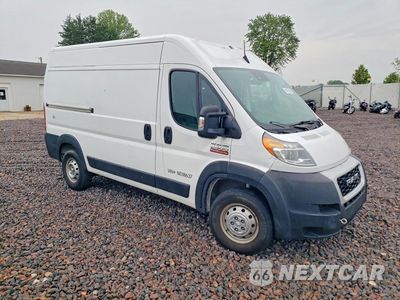 Czwarte zdjęcie samochodu z boku: 2022 RAM PROMASTER 2500 DELIVERY VAN VIN:3C6LRVCG1NE118637 - miniatura