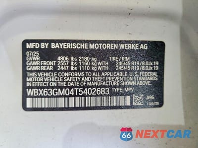 Zdjęcie 13 z 13 samochodu: 2026 BMW X2 XDRIVE28I VIN:WBX63GM04T5402683 - miniatura
