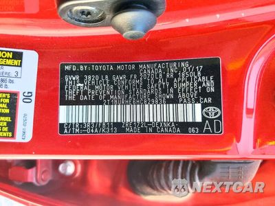 Zdjęcie 12 z 12 samochodu: 2017 TOYOTA COROLLA LE VIN:2T1BURHE6HC829836 - miniatura