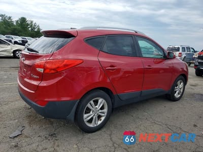 Trzecie zdjęcie samochodu z tyłu: 2013 HYUNDAI TUCSON GLS VIN:KM8JU3AC5DU771096 - miniatura