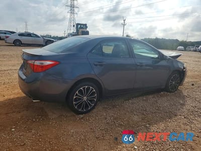Trzecie zdjęcie samochodu z tyłu: 2014 TOYOTA COROLLA S PLUS VIN:2T1BURHE8EC093574 - miniatura