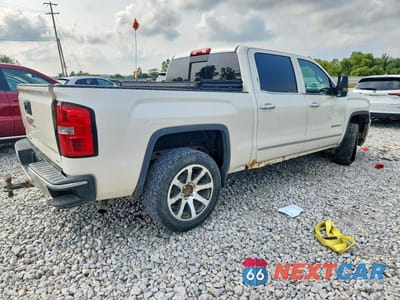 Trzecie zdjęcie samochodu z tyłu: 2014 GMC SIERRA K1500 SLT VIN:3GTU2VEC4EG239856 - miniatura
