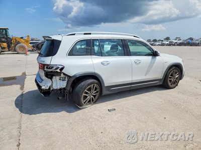Trzecie zdjęcie samochodu z tyłu: 2022 MERCEDES-BENZ GLB AMG 35 4MATIC VIN:W1N4M5BB8NW232201 - miniatura