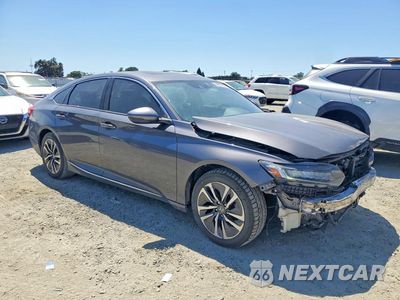 Czwarte zdjęcie samochodu z boku: 2022 HONDA ACCORD HYBRID EXL VIN:1HGCV3F57NA025970 - miniatura