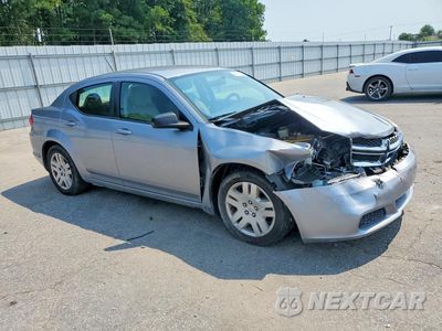 Czwarte zdjęcie samochodu z boku: 2014 DODGE AVENGER SE VIN:1C3CDZAG6EN132440 - miniatura