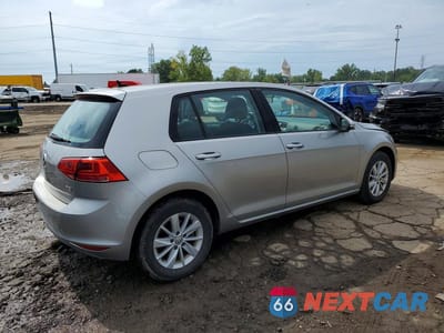 Trzecie zdjęcie samochodu z tyłu: 2015 VOLKSWAGEN GOLF VIN:3VW217AU2FM018468 - miniatura