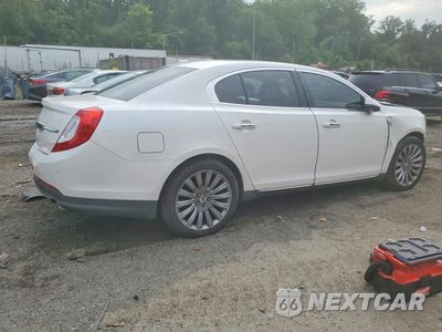 Trzecie zdjęcie samochodu z tyłu: 2015 LINCOLN MKS VIN:1LNHL9DK7FG604103 - miniatura