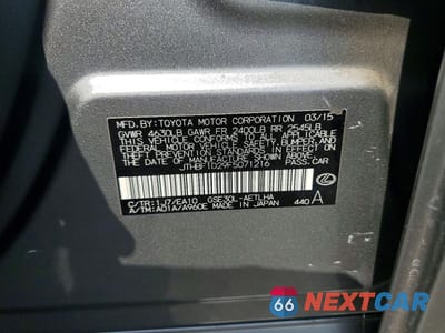 Zdjęcie 12 z 12 samochodu: 2015 LEXUS IS 250 VIN:JTHBF1D29F5071216 - miniatura