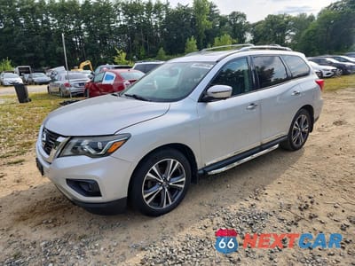 2018 NISSAN PATHFINDER S 5N1DR2MM4JC677922 - główne zdjęcie licytacji z USA - miniatura