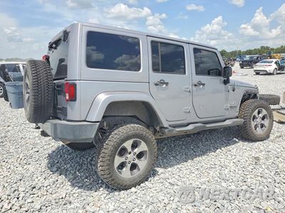 Trzecie zdjęcie samochodu z tyłu: 2017 JEEP WRANGLER SPORT VIN:1C4BJWEG4HL706204 - miniatura