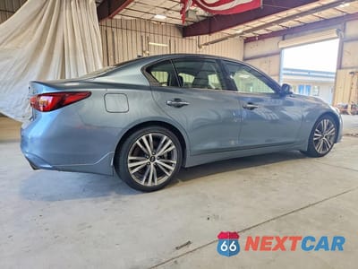 Trzecie zdjęcie samochodu z tyłu: 2018 INFINITI Q50 3.0T SPORT VIN:JN1EV7AP3JM359755 - miniatura
